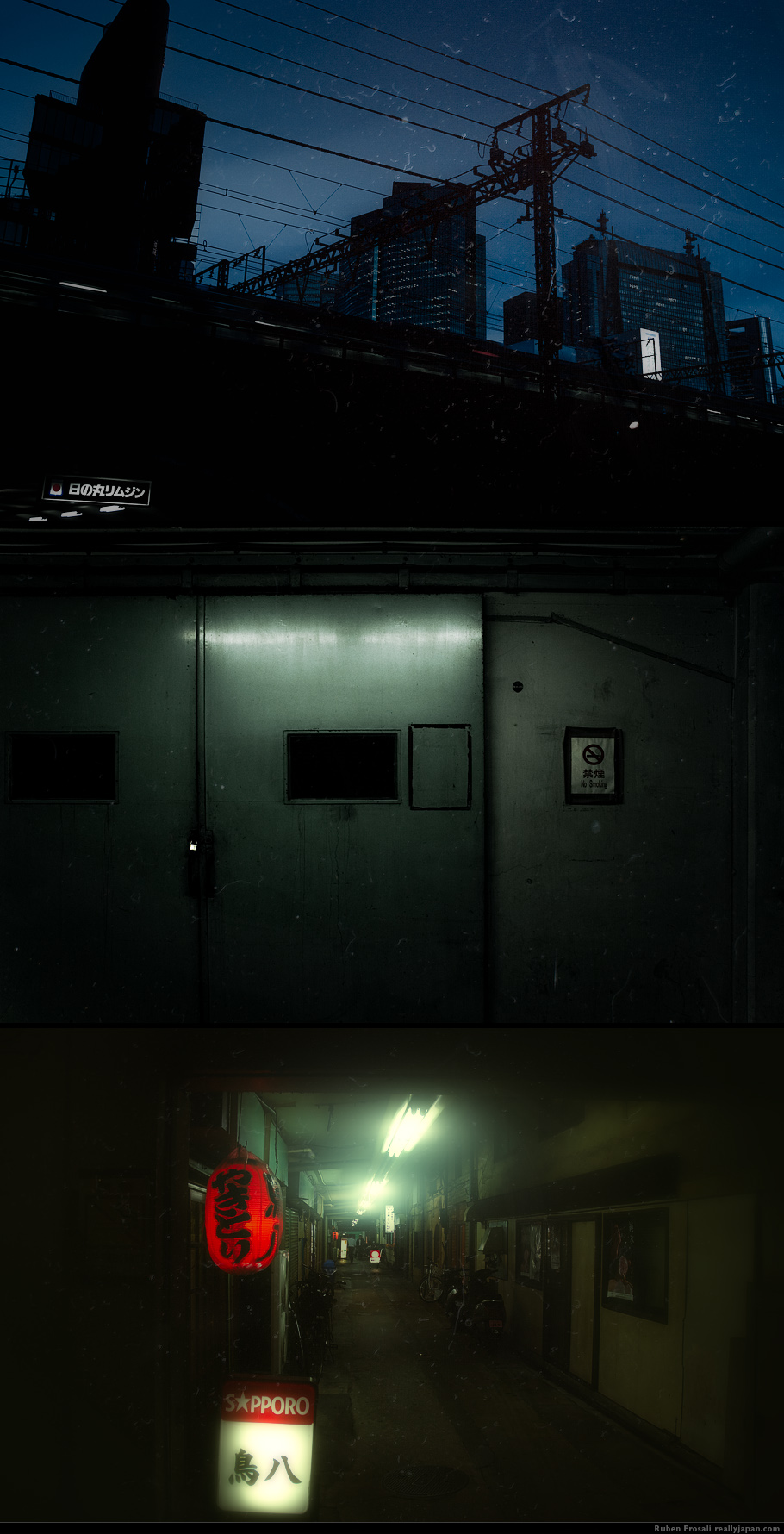 Underworld exploration in Shimbashi