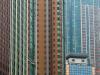 Hong Kong Vertical City - Colorful Pattern
